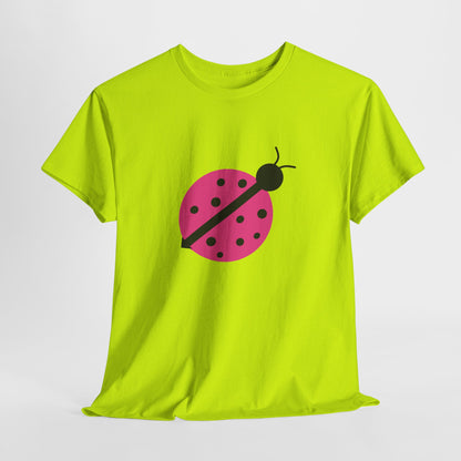 Pink Ladybug Shirt - Ladybug Graphic T-shirt