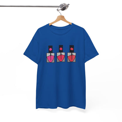 Trio Nail Polish Beauty T-shirt - Cosmetics Enthusiast Tee