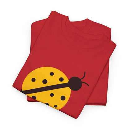 Yellow Ladybug T-shirt - Ladybug Design Tee