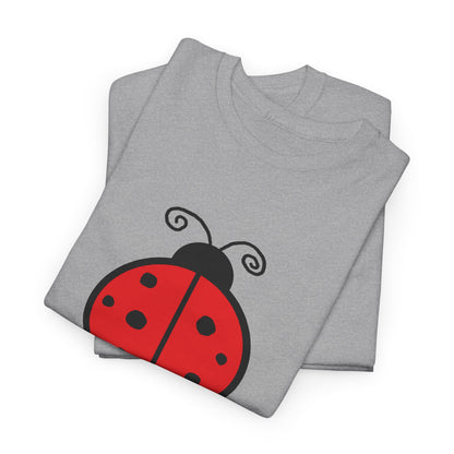 Red Ladybug T-shirt - Ladybug Design Tee