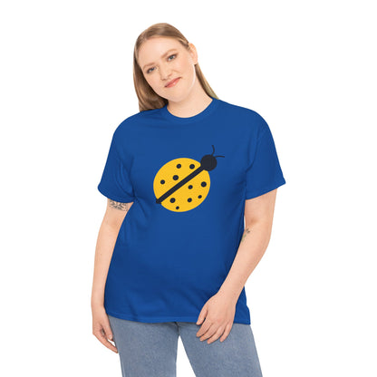 Yellow Ladybug T-shirt - Ladybug Design Tee