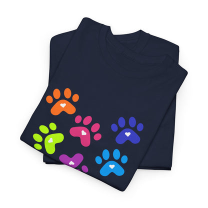 Dog Paw Print Tee - Unisex