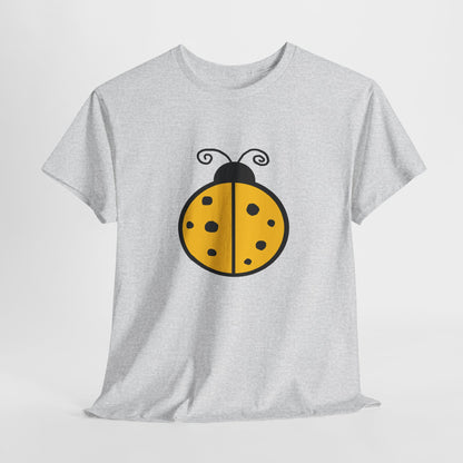 Yellow Ladybug T-shirt - Ladybug Design Tee