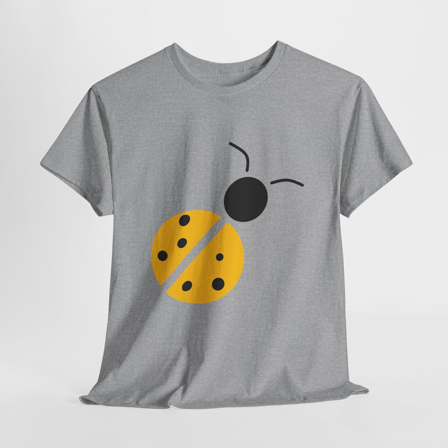 Yellow Ladybug T-shirt - Ladybug Design Tee