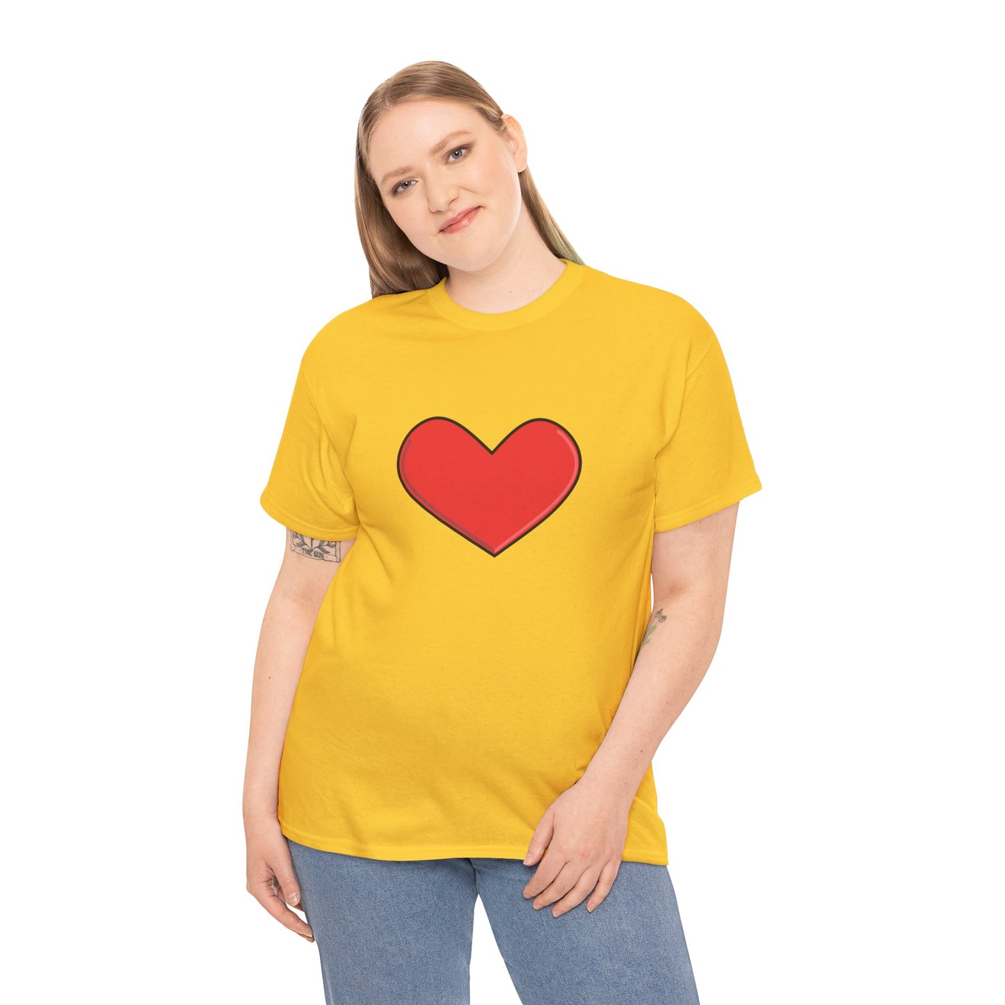 Red Heart T-shirt - Heart Tee