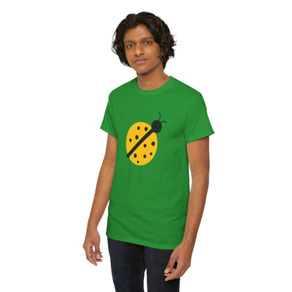 Yellow Ladybug T-shirt - Ladybug Design Tee