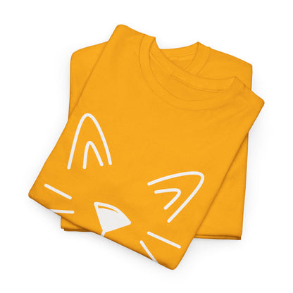 Cat Face Shirt - Cute Cat Drawing T-shirt