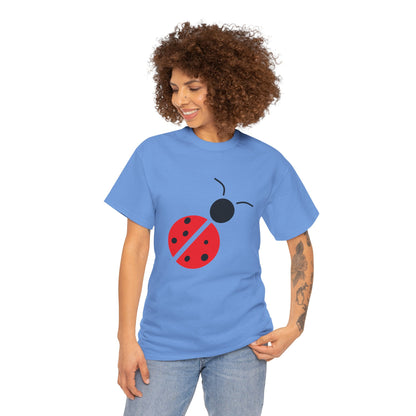 Red Ladybug T-shirt - Ladybug Design Tee