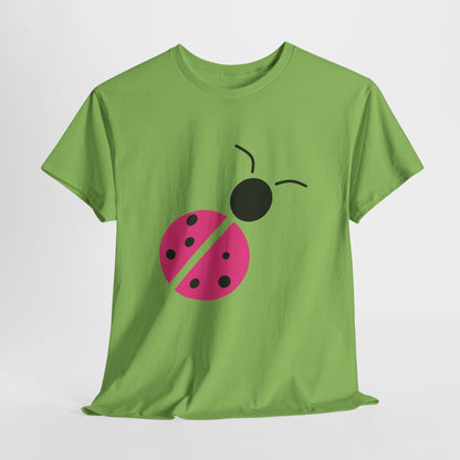 Pink Ladybug Shirt - Ladybug Graphic T-shirt