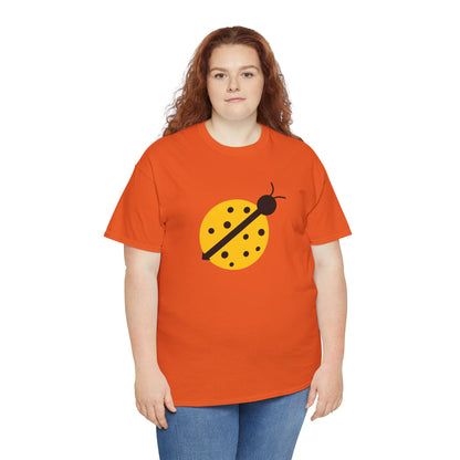 Yellow Ladybug T-shirt - Ladybug Design Tee