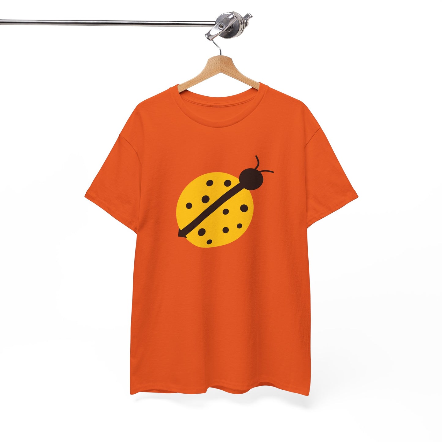 Yellow Ladybug T-shirt - Ladybug Design Tee