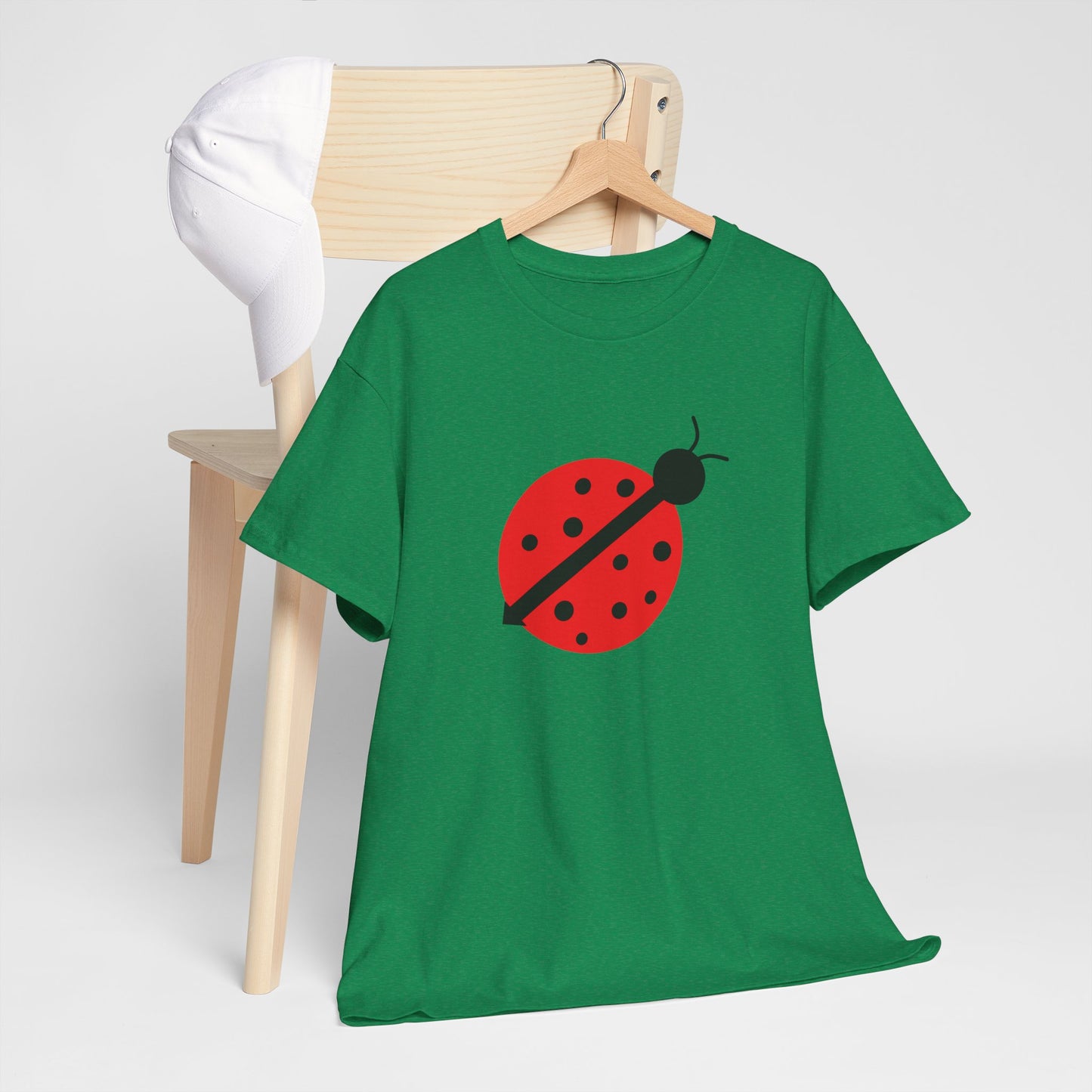 Red Ladybug T-shirt - Ladybug Design Tee