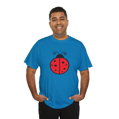 Red Ladybug T-shirt - Ladybug Design Tee