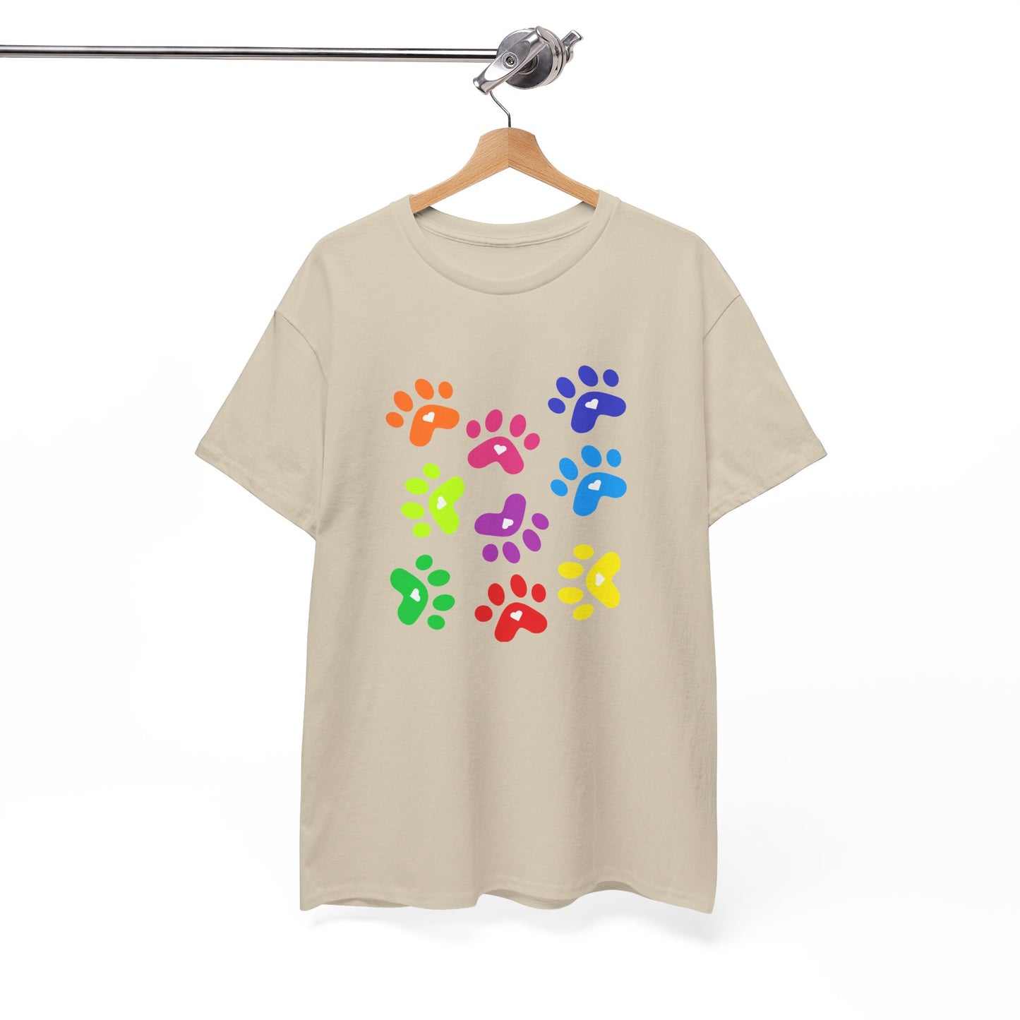 Dog Paw Print Tee - Unisex