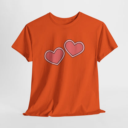 Pink Hearts T-shirt - Valentine's Day Tee