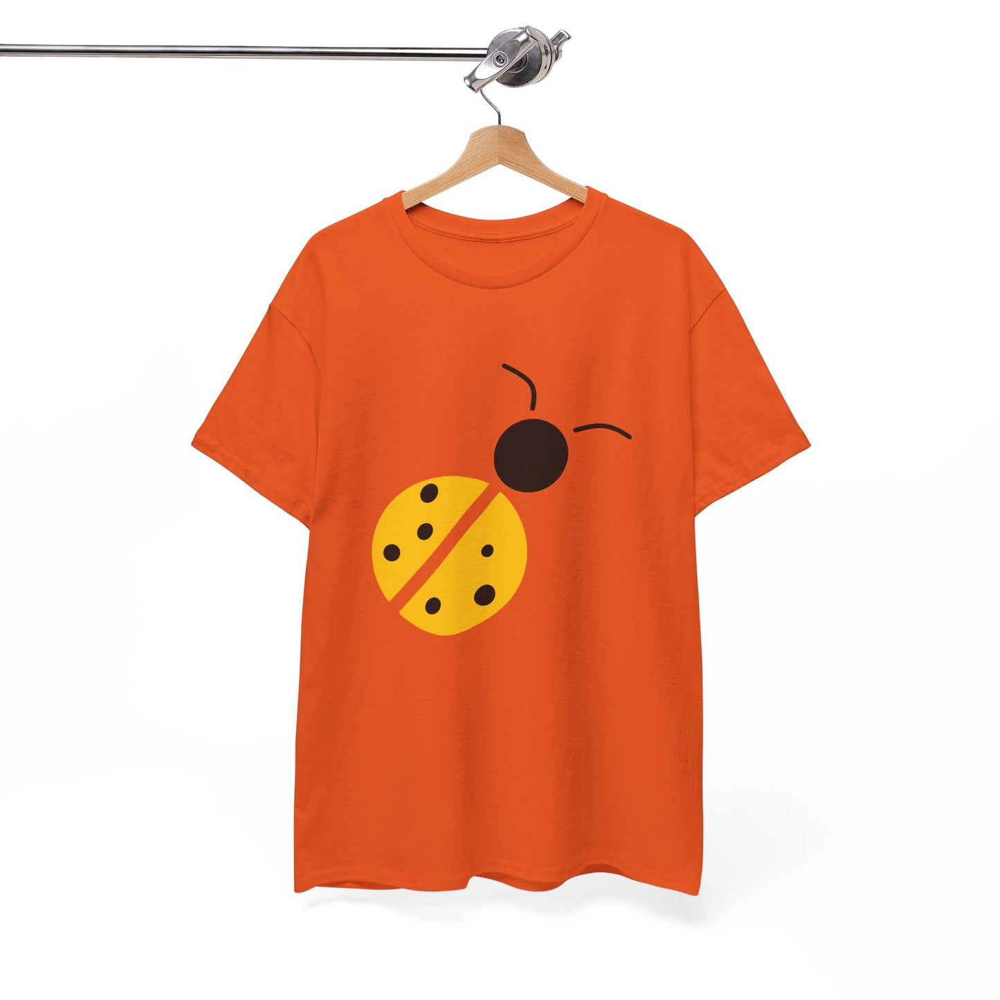 Yellow Ladybug T-shirt - Ladybug Design Tee