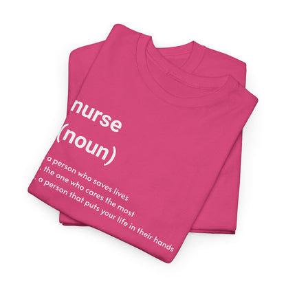 Nurse Definition Shirt - Nurse Tee - Gift for Nurses - Healthcare Worker T-Shirt - Nurse Professional Shirt