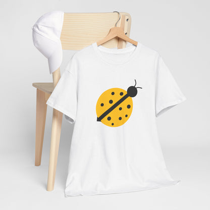 Yellow Ladybug T-shirt - Ladybug Design Tee