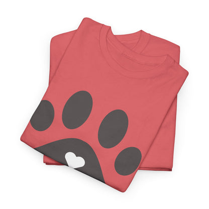 Paw Print Design Tee - Paw Print Graphic T-shirt