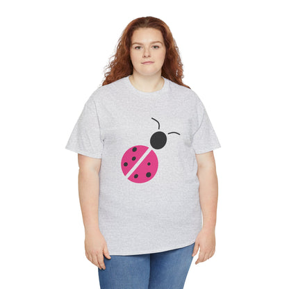 Pink Ladybug Shirt - Ladybug Graphic T-shirt