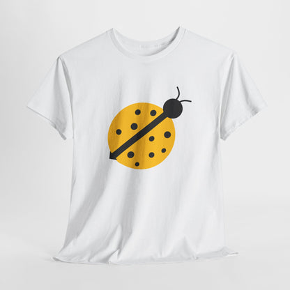 Yellow Ladybug T-shirt - Ladybug Design Tee