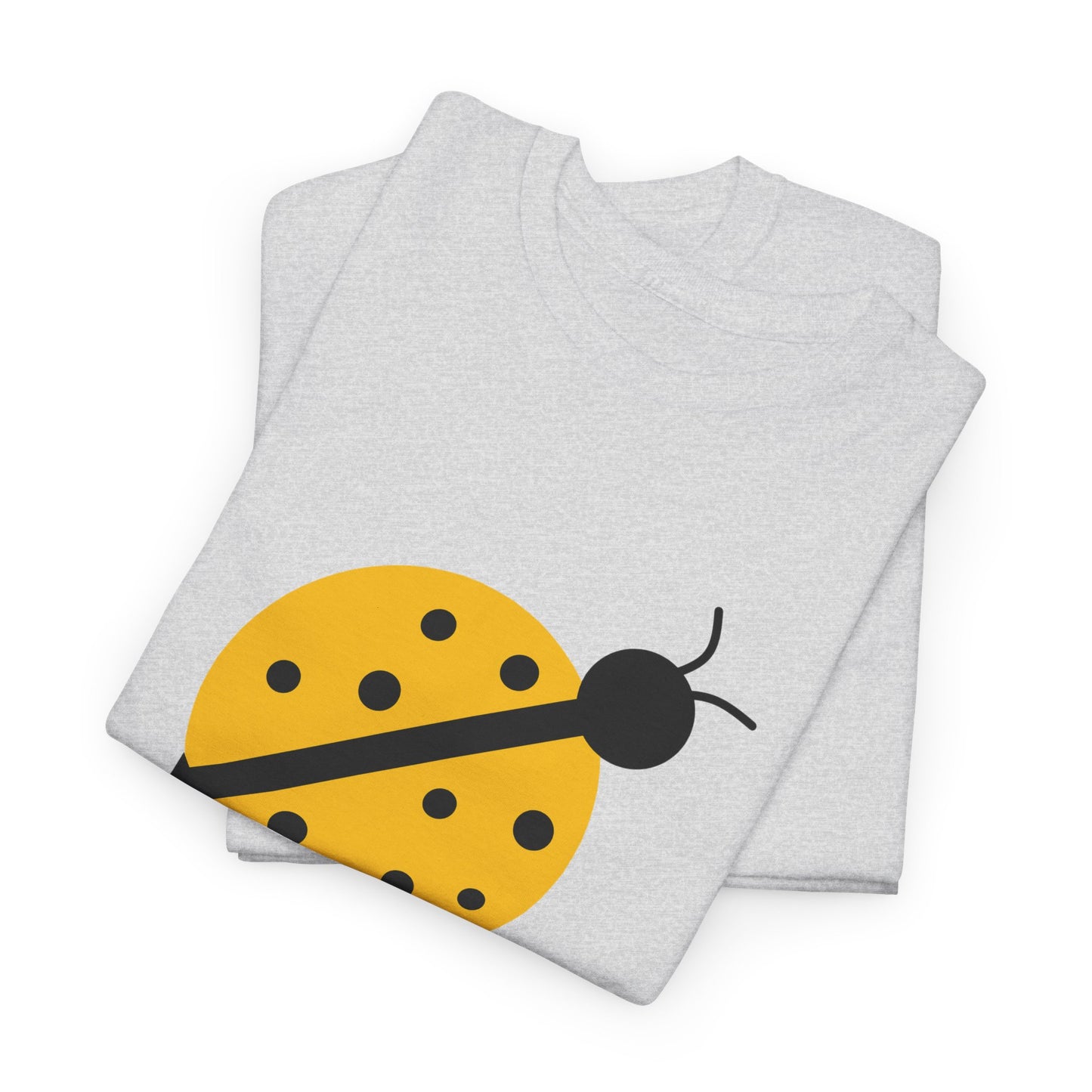 Yellow Ladybug T-shirt - Ladybug Design Tee