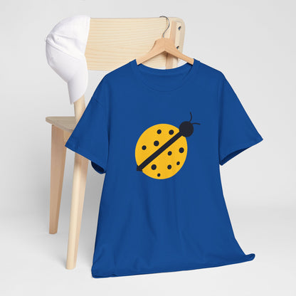 Yellow Ladybug T-shirt - Ladybug Design Tee