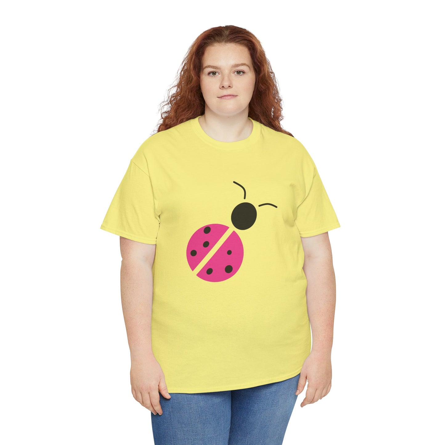 Pink Ladybug Shirt - Ladybug Graphic T-shirt