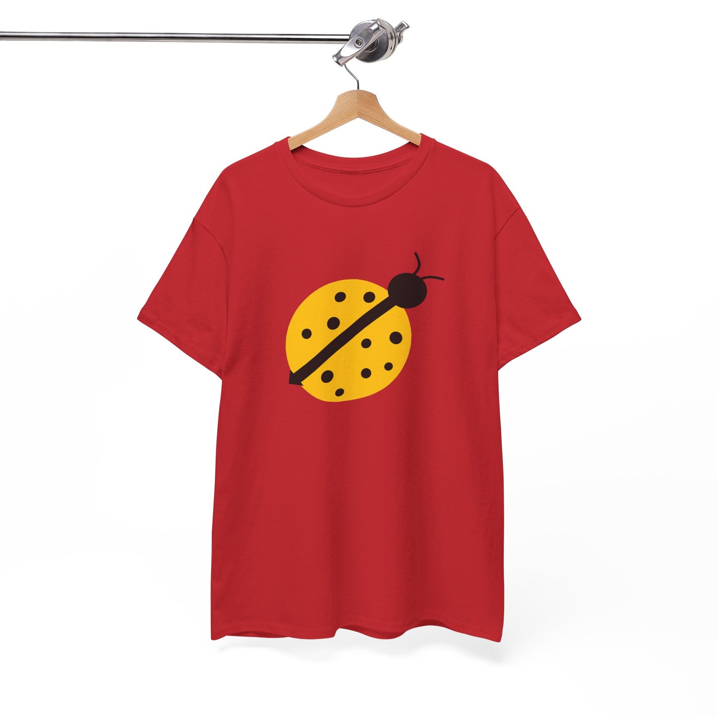 Yellow Ladybug T-shirt - Ladybug Design Tee