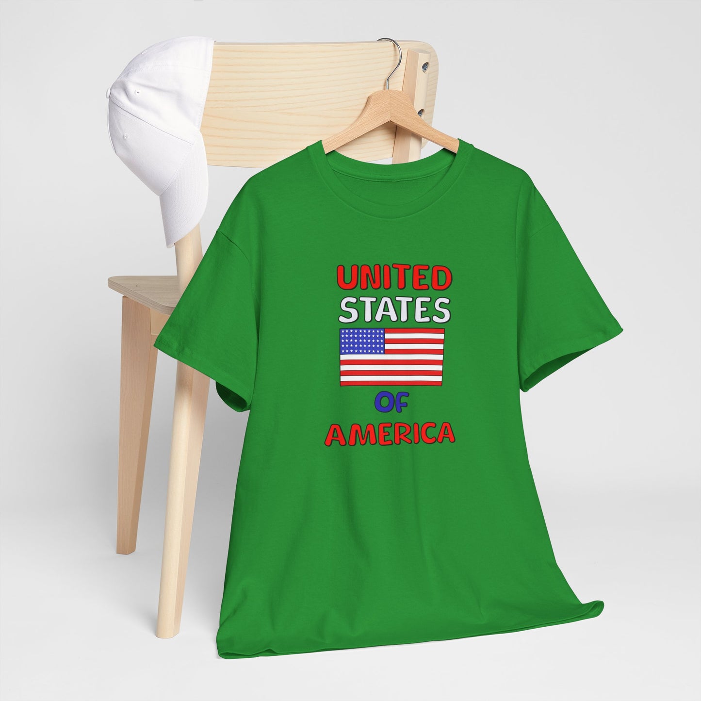 USA American Flag T-shirt - Patriotic Graphic Tee