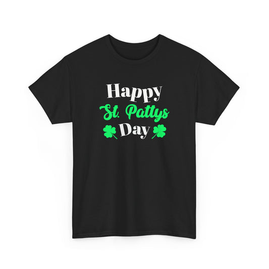 Happy St Patty's Day T-Shirt - Lucky Shamrock Tee