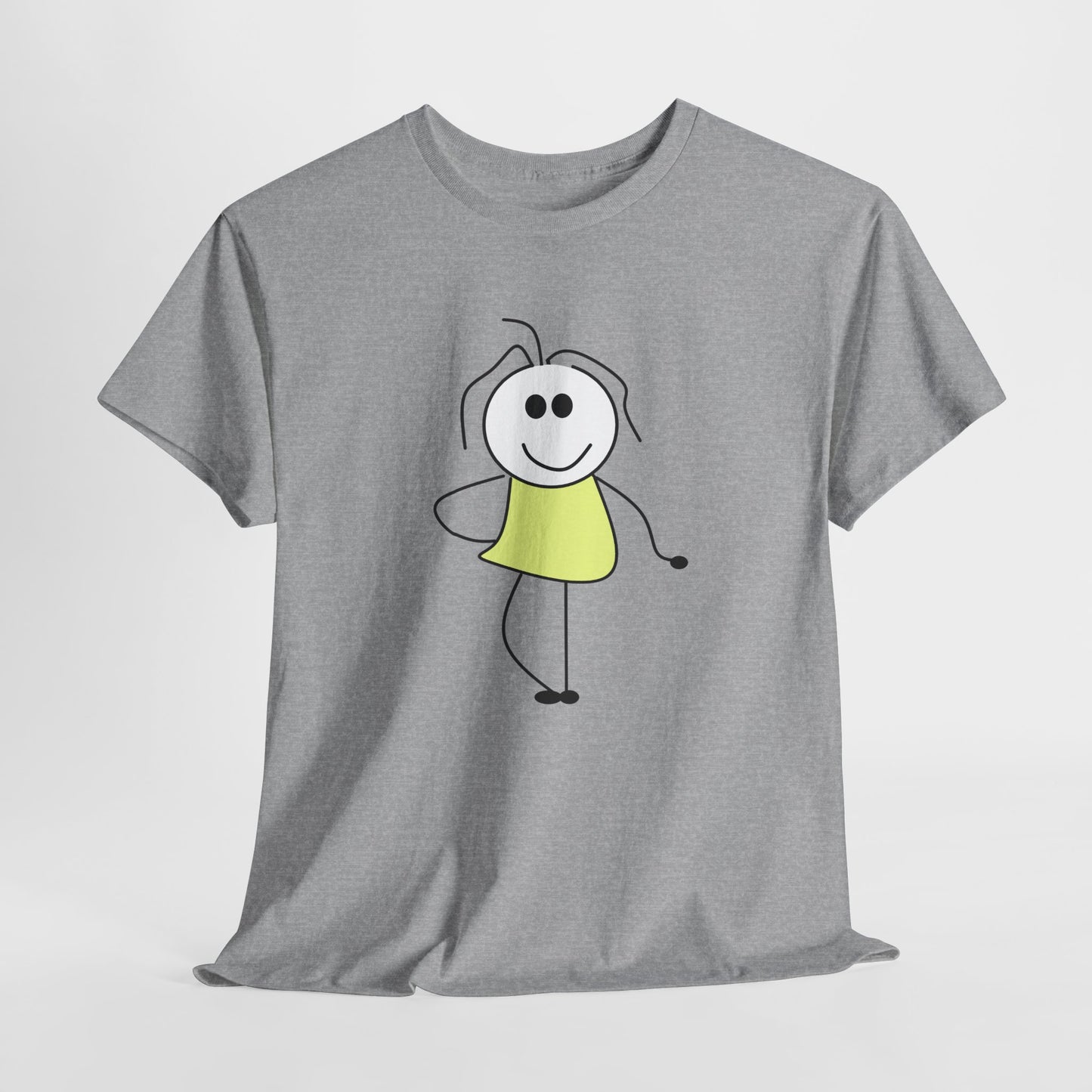 Cute Cartoon T-shirt - Happy Tee