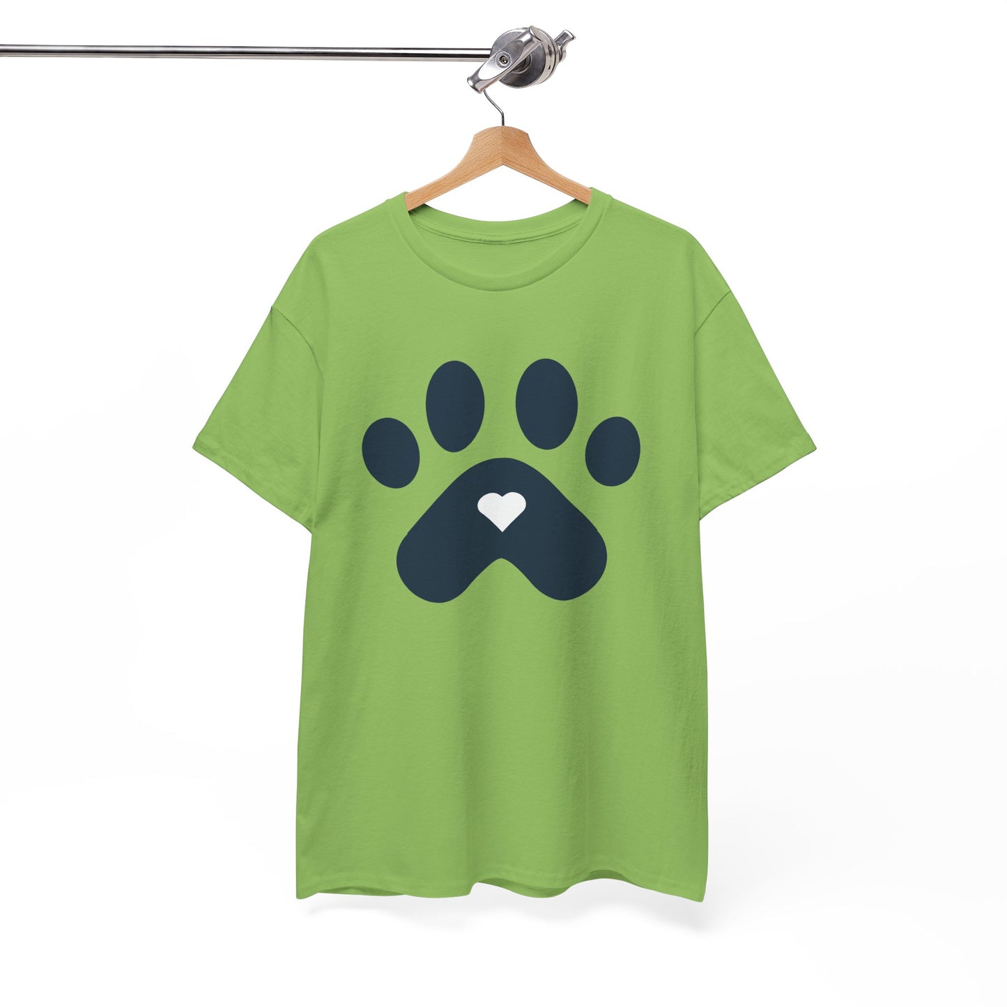 Navy Dog Paw Print Tee - Paw Print Shirt