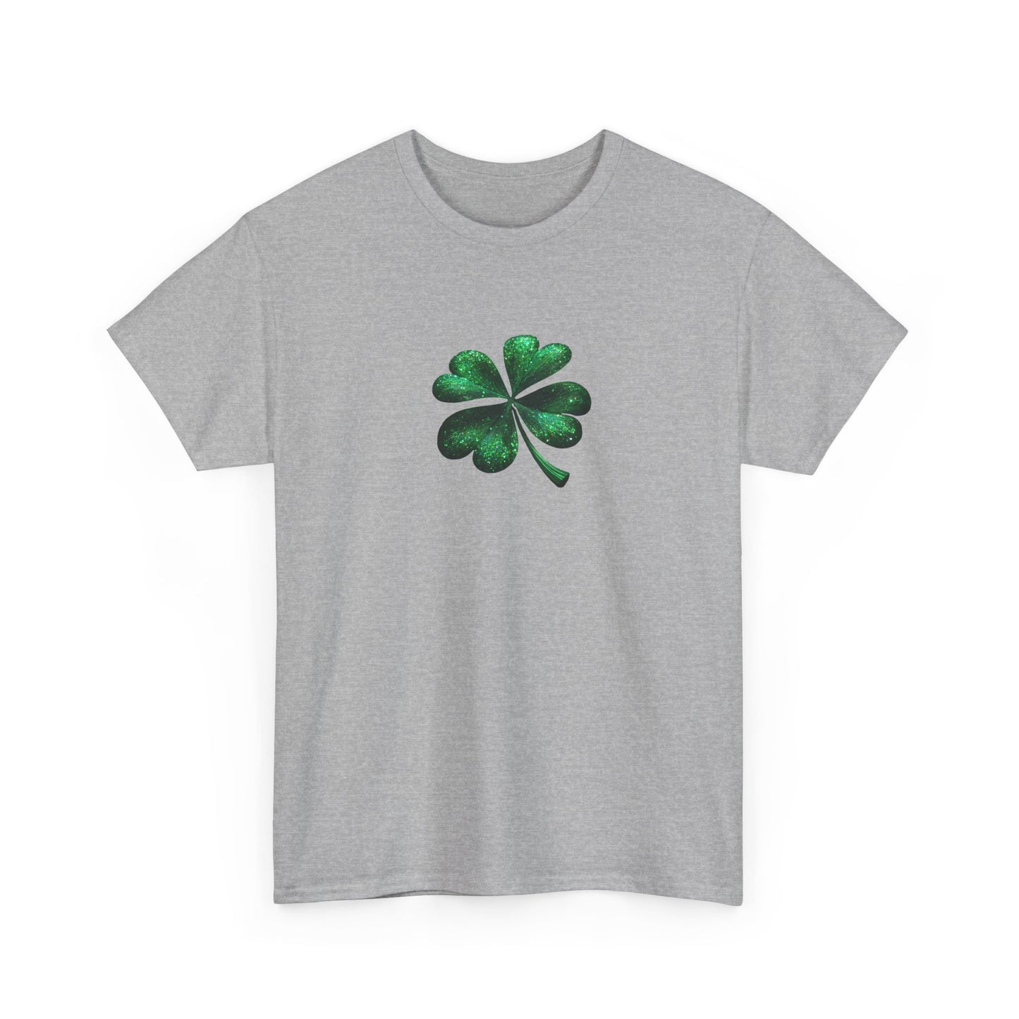 Green Shamrock St. Patrick's Day T-shirt - Green Irish Clover Tee