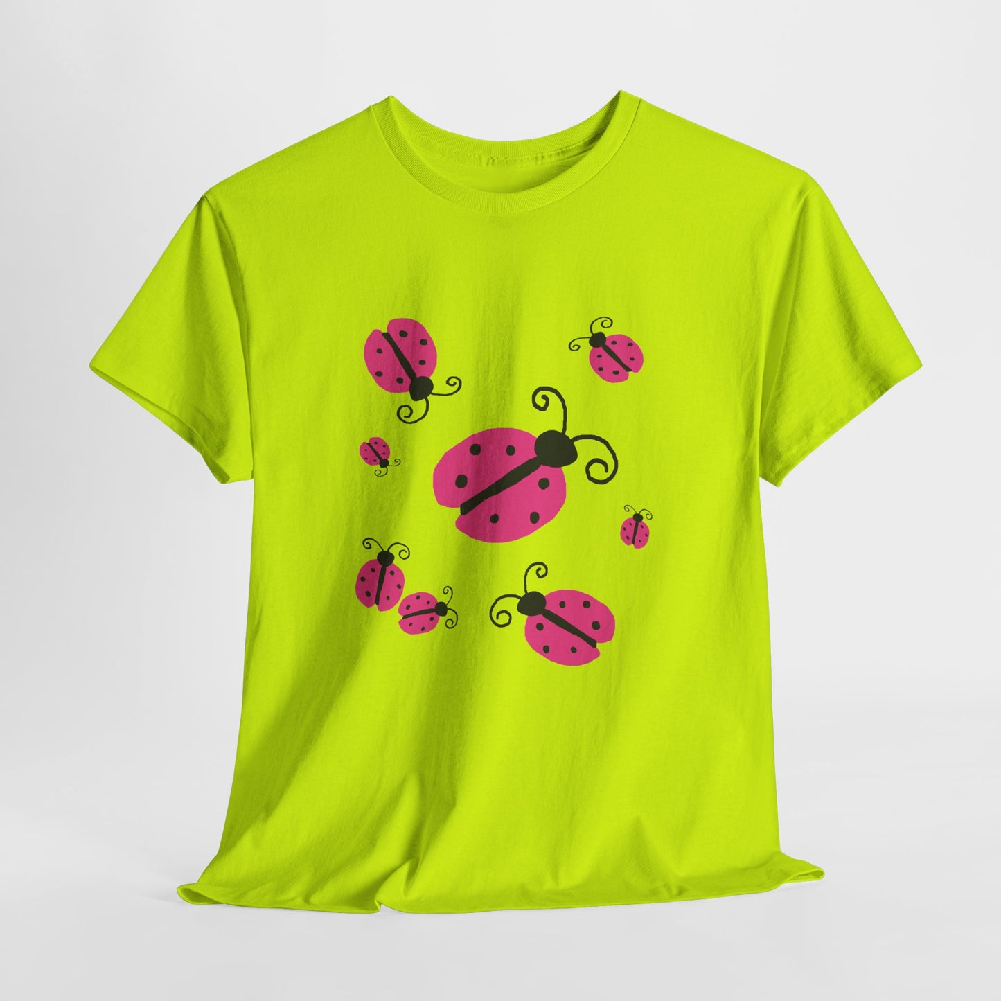 Pink Ladybug Shirt - Ladybug Graphic T-shirt