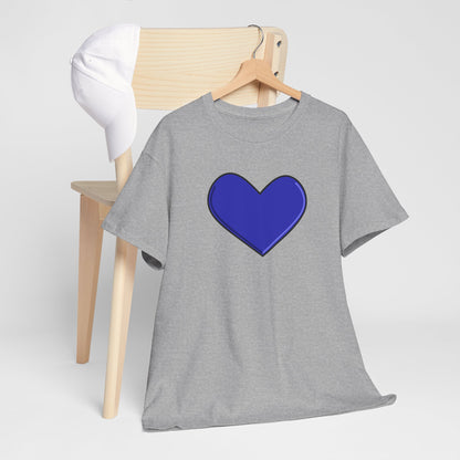 Blue Heart Tee - Valentine's Day Shirt