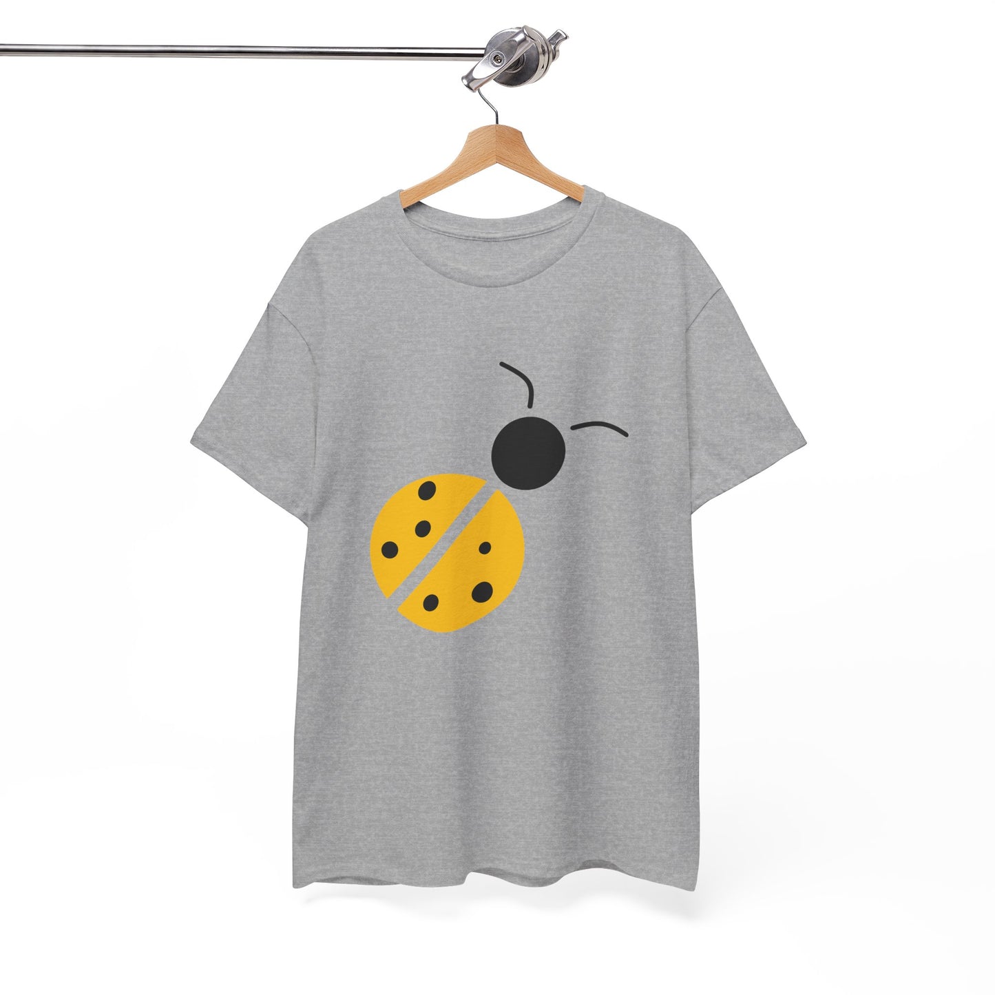 Yellow Ladybug T-shirt - Ladybug Design Tee