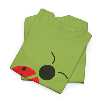 Red Ladybug T-shirt - Ladybug Design Tee