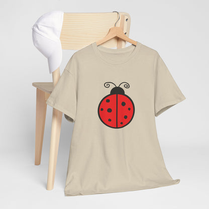 Red Ladybug T-shirt - Ladybug Design Tee