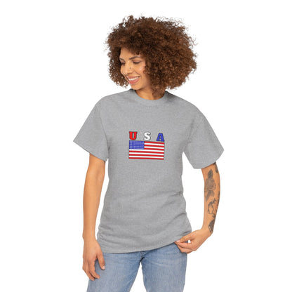 USA American Flag T-shirt - Patriotic Tee