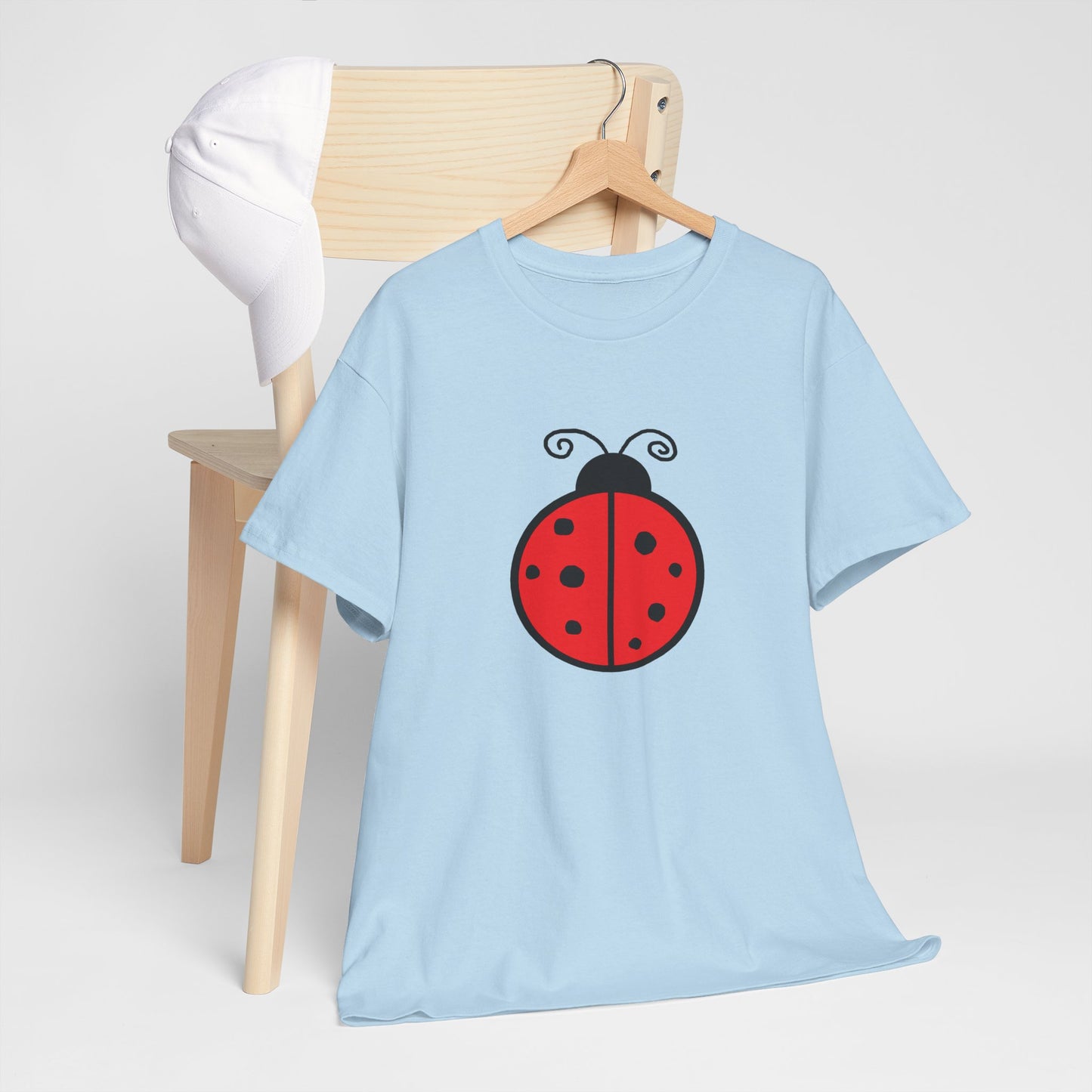 Red Ladybug T-shirt - Ladybug Design Tee