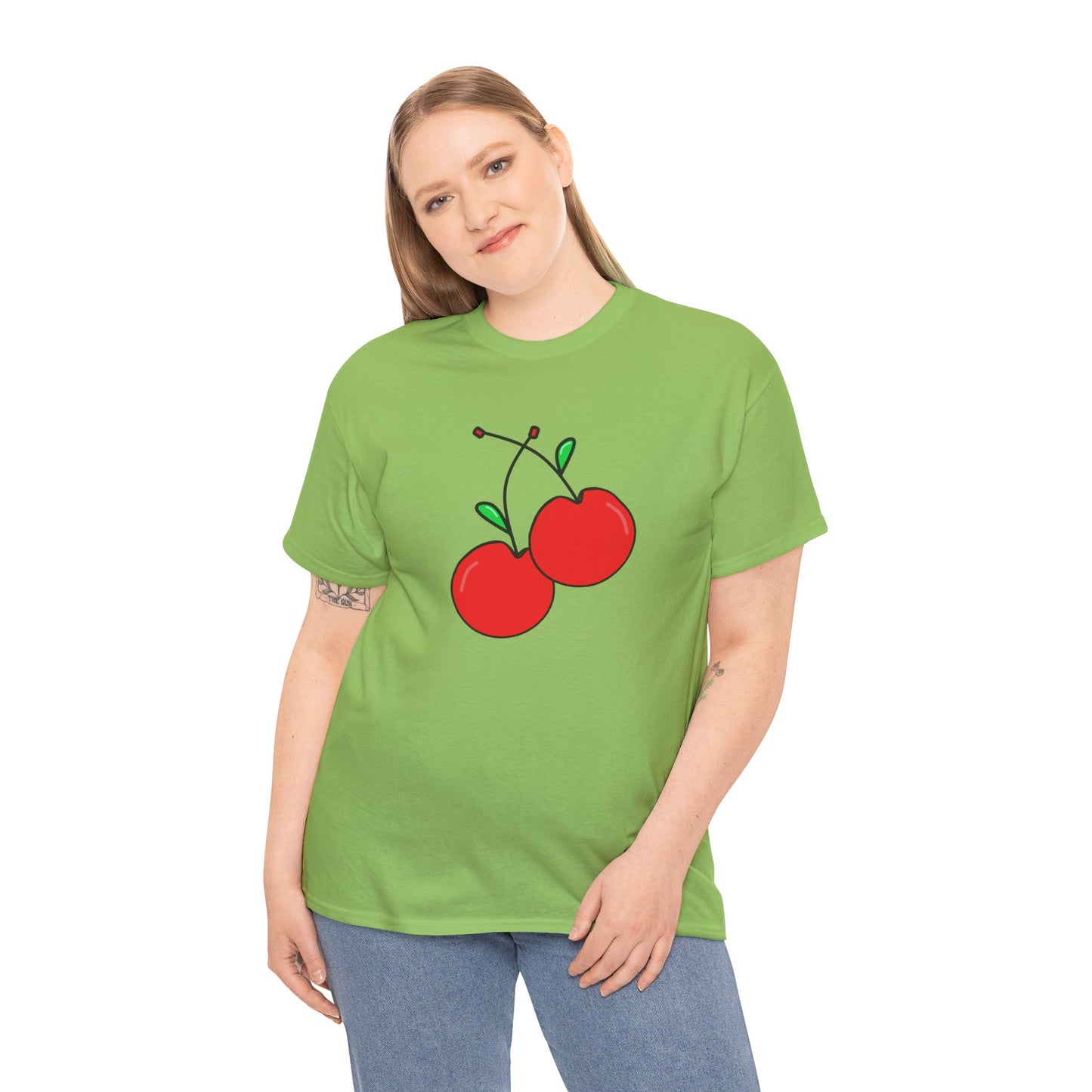 Red Cherries T-shirt - Fruit Lover Tee