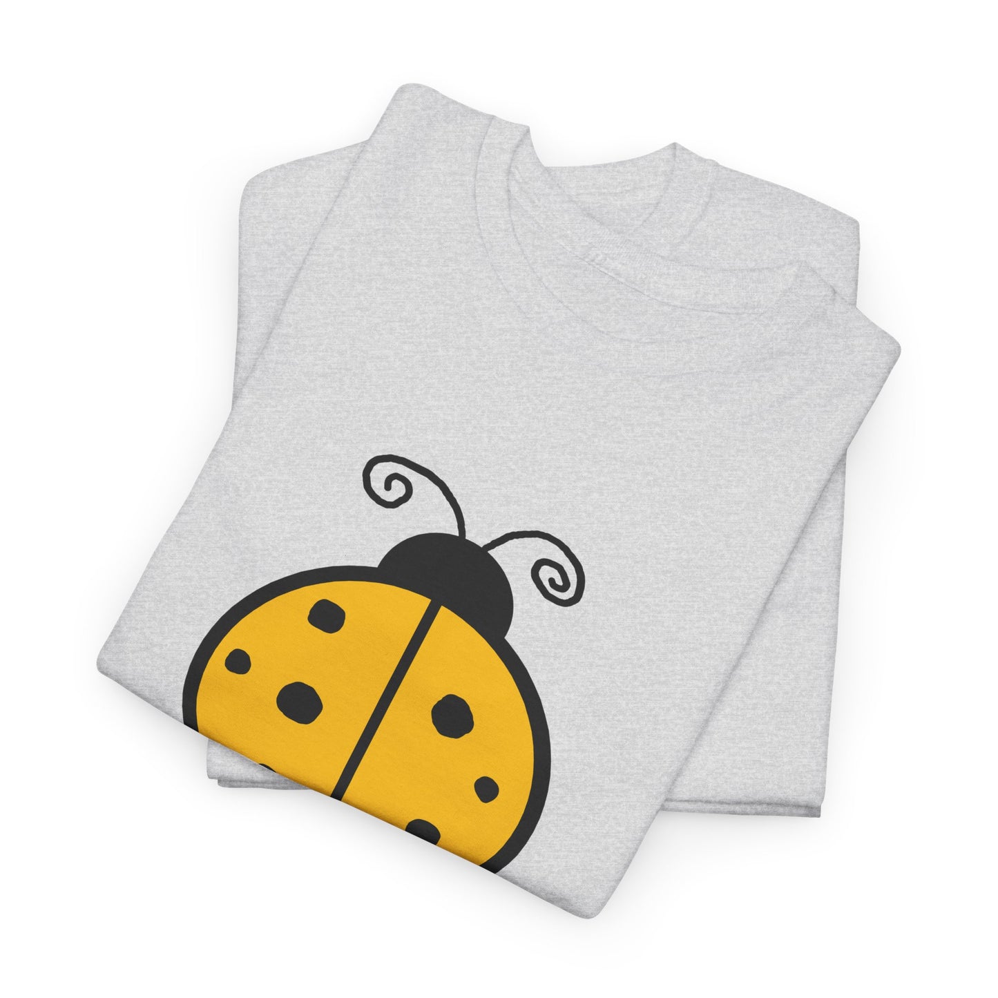 Yellow Ladybug T-shirt - Ladybug Design Tee