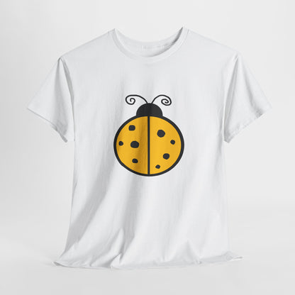 Yellow Ladybug T-shirt - Ladybug Design Tee