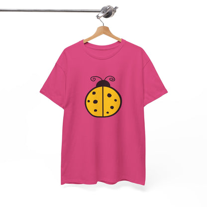 Yellow Ladybug T-shirt - Ladybug Design Tee