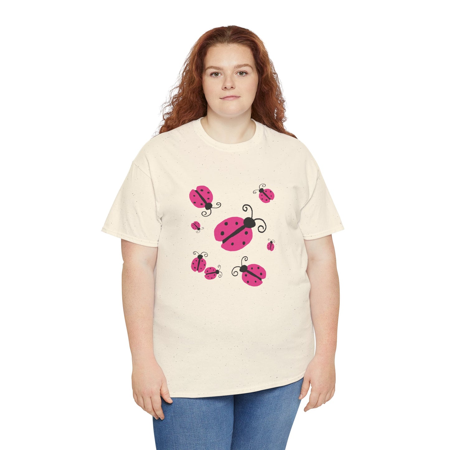 Pink Ladybug Shirt - Ladybug Graphic T-shirt