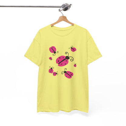 Pink Ladybug Shirt - Ladybug Graphic T-shirt