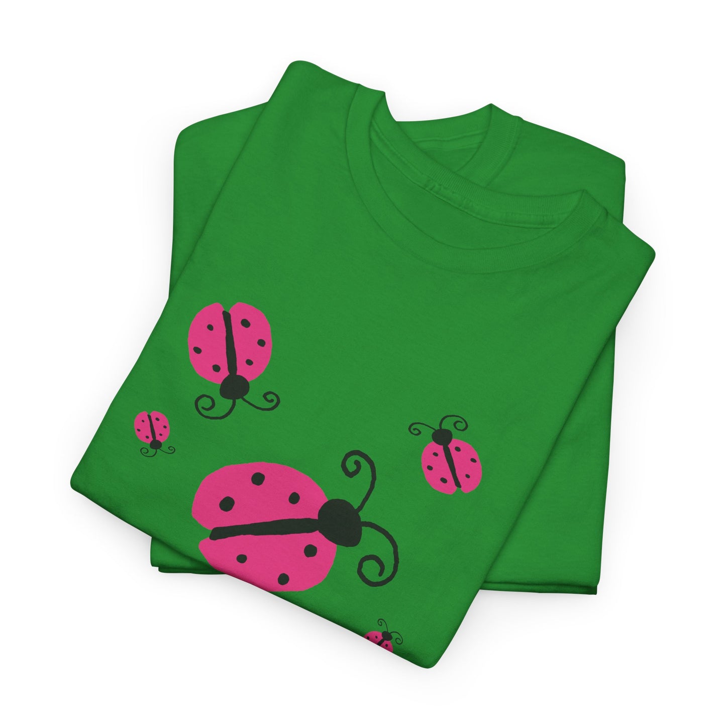 Pink Ladybug Shirt - Ladybug Graphic T-shirt