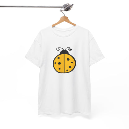 Yellow Ladybug T-shirt - Ladybug Design Tee