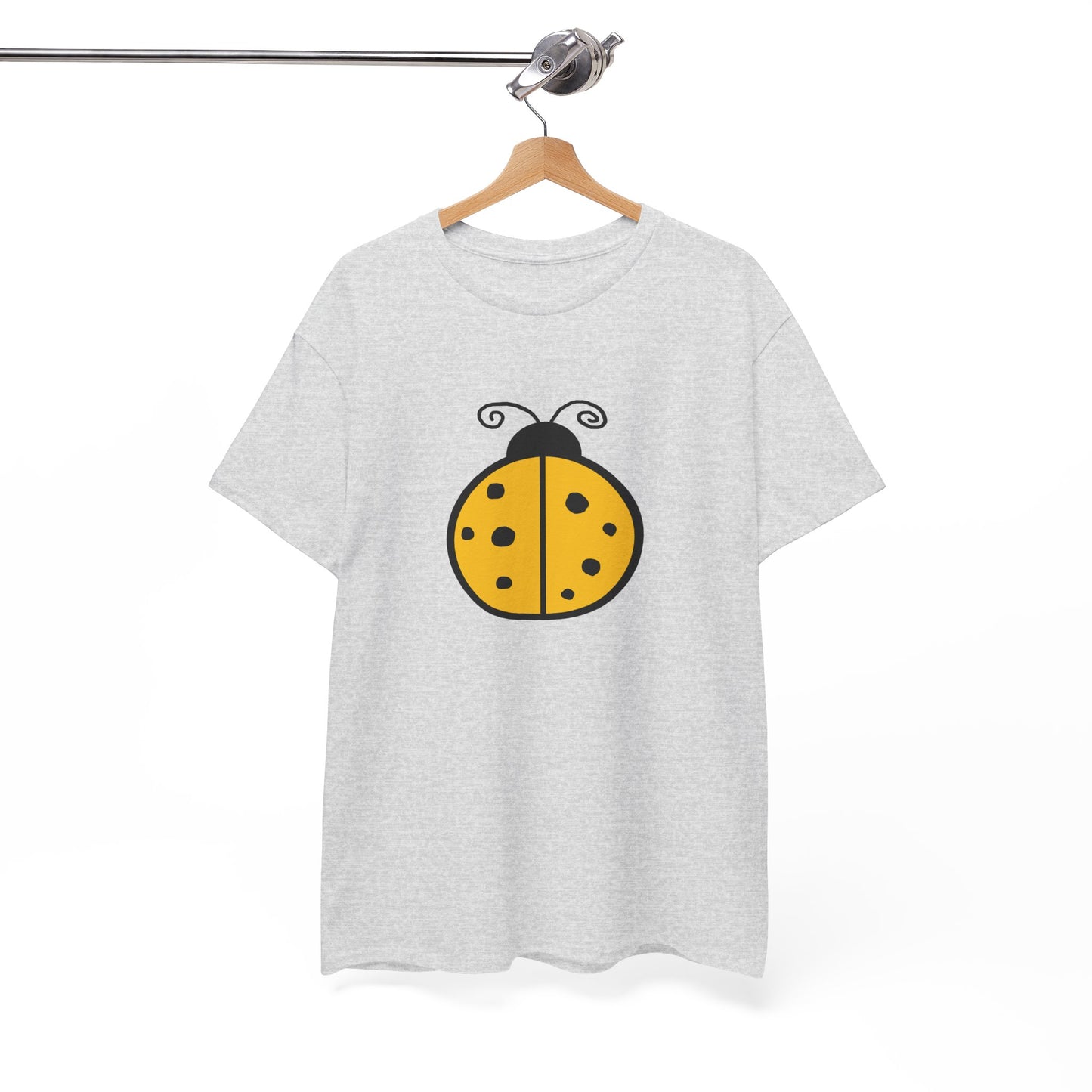 Yellow Ladybug T-shirt - Ladybug Design Tee